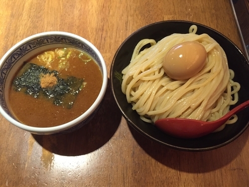 「つけ麺 (大)」@つけ麺専門店 三田製麺所 梅田店の写真
