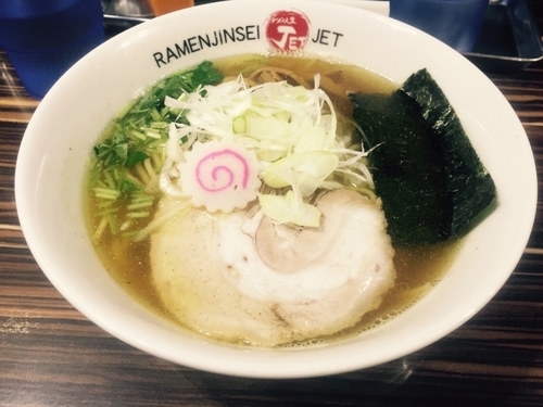 「醤油ラーメン (数量限定)」@ラーメン人生 JET 福島本店の写真