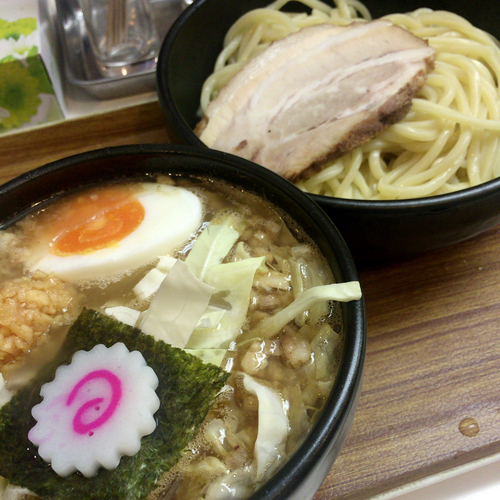 「ぶたぶたつけめん　700円⇒550円」@らーめん・つけめん 満帆 太田本店の写真