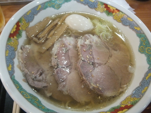 「味玉チャーシュー麺800円(柏ランパス5で540円)」@串郎 豊四季店の写真