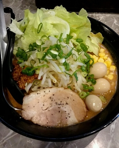 「超濃厚味噌らーめん」@麺処 かっすい55の写真