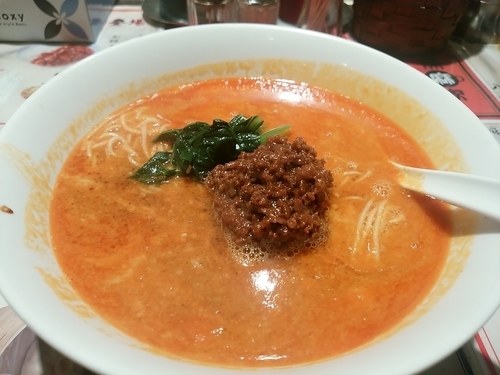 「担々麺(並盛・130g)710円」@陳麻家 高崎駅西口店の写真