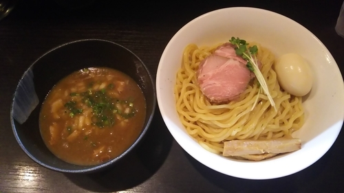 「味玉つけ麺(中盛)」@麺処 夏海の写真