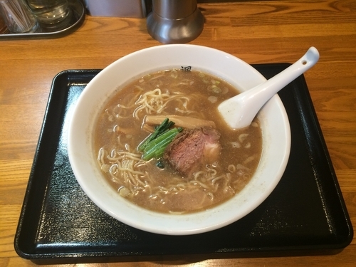 「中華そば（煮干しだし醤油ラーメン）（小）」@中華そば 一颯の写真
