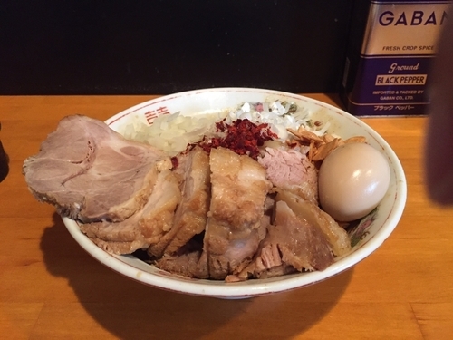 「牛脂カレーそば」@ファットンの写真