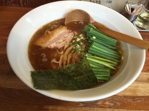 「正油ネギらーめん」@麺や 八雲の写真