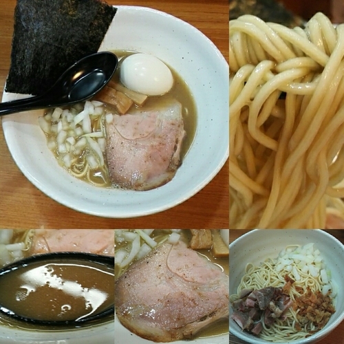 「らーめん＋替え玉」@いのうえの写真