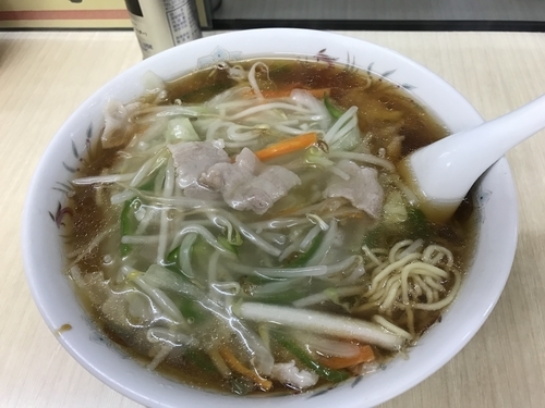 「肉もやしラーメン 730円」@八千代軒の写真