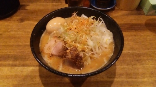 「濃厚一剣味噌ら～めん」@煮干し中華そば 一剣の写真