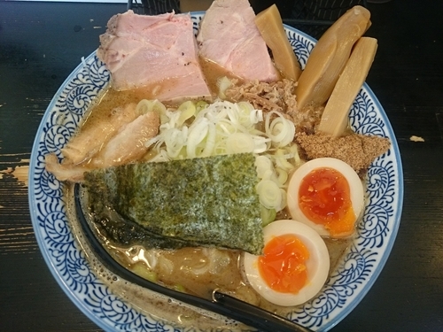 「中華そば（細麺）￥750＋刻みねぎ増し￥100＝￥850」@狼煙 〜NOROSHI〜の写真