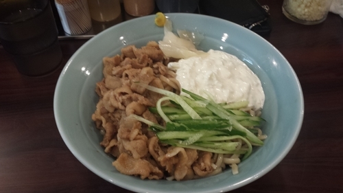 「【限定】凄い冷やし中華(小300グラム)950円」@立川マシマシ SSRの写真