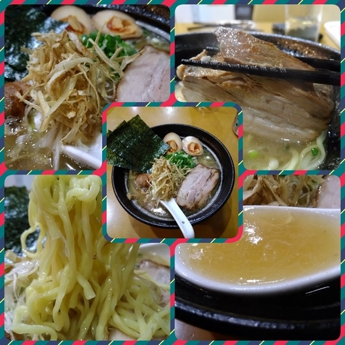 「【限定】江戸前本美之須貝と豚骨の塩そば」@麺屋 扇 SENの写真