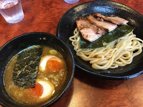 「特製濃厚カレーつけ麺 並 1100円」@自家製太麺 元気屋の写真