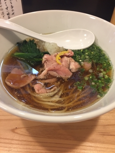 「煮干しそば」@らぁめん二代目 OKAWARIの写真