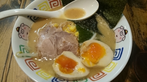 「ちびラーメン(味噌)」@壱龍 大磯店の写真