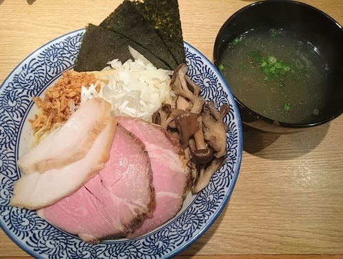 「【10月月曜日限定】塩汁なし鶏白湯そば」@麺屋 一燈の写真