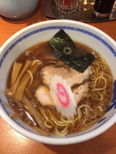 「らーめん　790円」@たけちゃんにぼしらーめん 調布店の写真