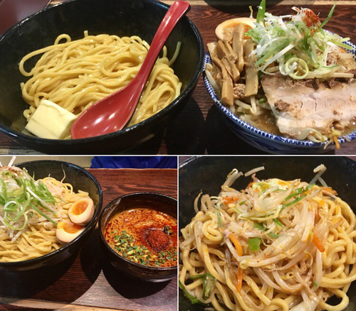 「味噌タンつけ麺200g(脂多め、温盛)¥830+無料トッピング」@北のらーめん 美空の写真