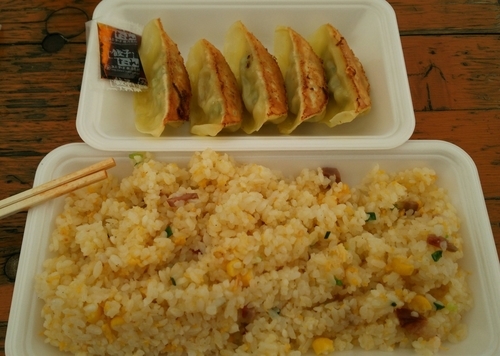 「ガーリック焼き餃子　800円」@にんにく史上最香の楽園 ガーリックパラダイスの写真