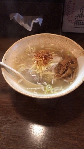 「生姜塩ラーメン」@麺 中中の写真