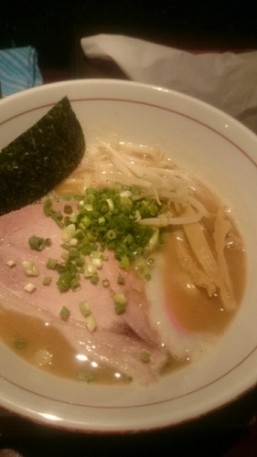 「鷄魚介ラーメン」@麺屋まるの写真