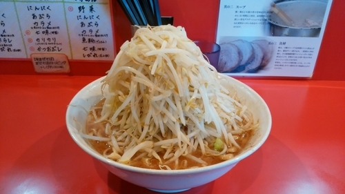 「ラーメン　小　ヤサイ」@麺屋 桐龍の写真