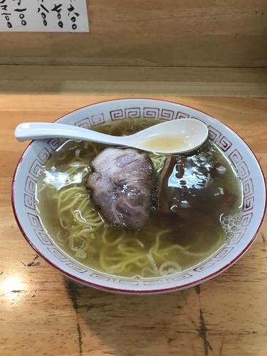 「中華そば(中)…600円」@中華そば さとうの写真