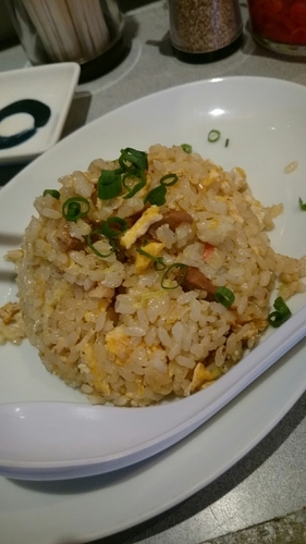 「半チャーハン  ３７８円」@麺屋 はちまるの写真