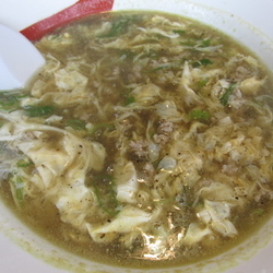 黒胡椒そば　「750円」