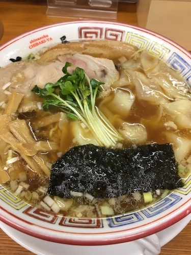「ワンタンラーメン」@ちばき屋 葛西店の写真