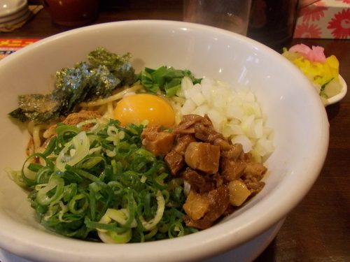 「ばり嗎スペシャルまぜそば(狭山ヶ丘店限定)」@ばり嗎 狭山ヶ丘店の写真