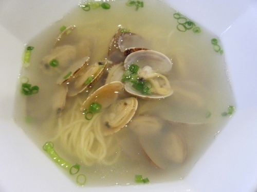 「あさりラーメン500円(麺パス価格)」@中華ダイニング 龍の壺の写真