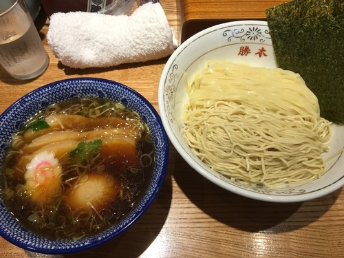 「特製清湯つけそば 1030円」@つけそば 神田勝本の写真