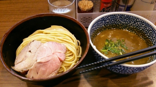 「極濃煮干しつけ麺」@煮干しつけ麺 宮元の写真