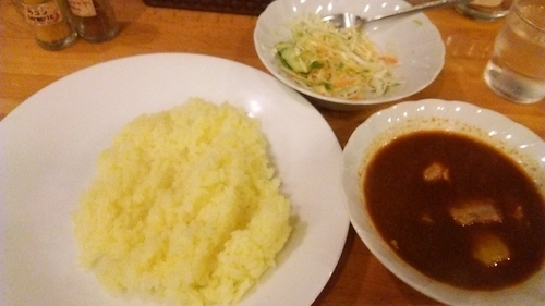 「ムルギー辛口 800円」@タージマハール 新橋店の写真