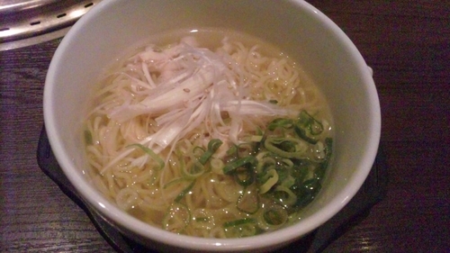 「あっさりネギ塩ラーメン」@ぐりぐり家 伊川谷店の写真