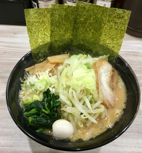 「醤油野菜 850円」@金壱家の写真
