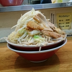 ラーメン大盛野菜マシからめ