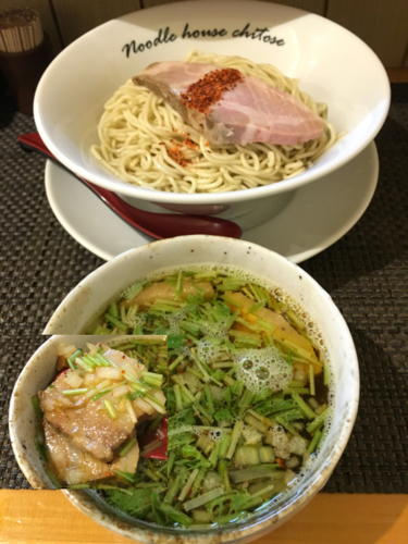 「煮干つけ麺　￥800」@麺庵ちとせの写真