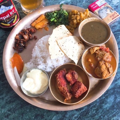 「SPECIAL SET THAKALI THALI」@Thakali Bhanchaの写真