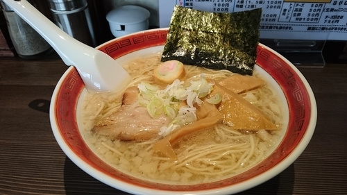 「白醤油＋背油 ￥ 750」@拉麺5510の写真