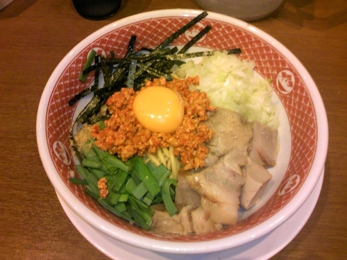 「台湾まぜそば」@野郎ラーメン 海浜幕張店の写真