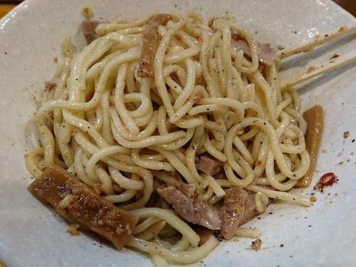 「塩油そば　850円」@麺屋 永太の写真