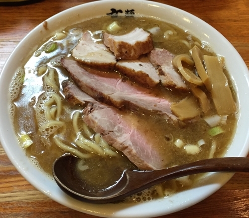 「半ミックス肉麺800円」@麺 髙はしの写真