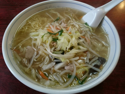 「タンメン」@中国料理 生駒軒の写真