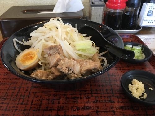 「じろうまぜそば」@らーめん次郎冠者 上阿原店の写真