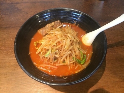 「辛みそらーめん」@八木屋の写真