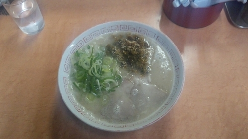 「長浜らーめん　替玉」@長浜ナンバーワン 祇園店の写真