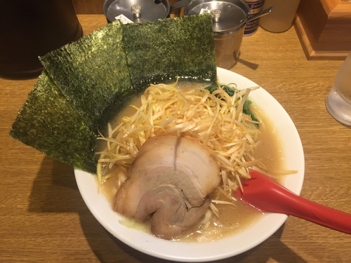 「ねぎラーメン味玉」@武松家 仲見世通り店の写真