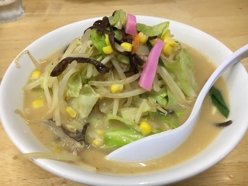 「みそチャンポン630円」@南国食堂の写真